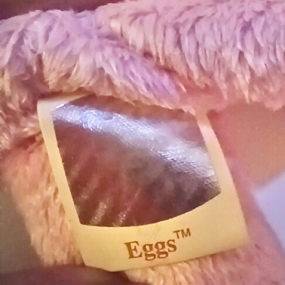 EGGS pink Bear, TY Beanie Babies, Easter Egg emblem, Authentic, Y2K, 2000 - Picture 7 of 8
